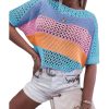 Azura Exchange Colorblock Striped Knitted Top – L