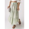 Azura Exchange High Waist Tiered Long Skirt – L