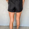 Azura Exchange Elastic High Waist Side Pockets Shorts – L