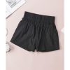 Azura Exchange Elastic High Waist Side Pockets Shorts – L