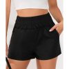 Azura Exchange Elastic High Waist Side Pockets Shorts – L