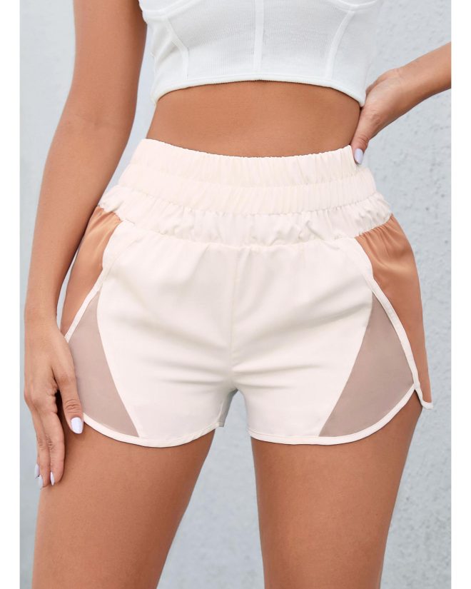 Azura Exchange Split High Waist Shorts – S