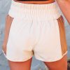 Azura Exchange Split High Waist Shorts – S