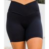 Azura Exchange V-Waistband Yoga Shorts – L