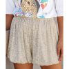 Azura Exchange Sequin High Waist Casual Shorts – L