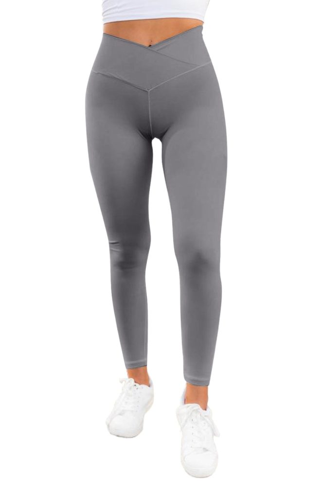 Azura Exchange Arch Waist Sports Yoga Leggings – M