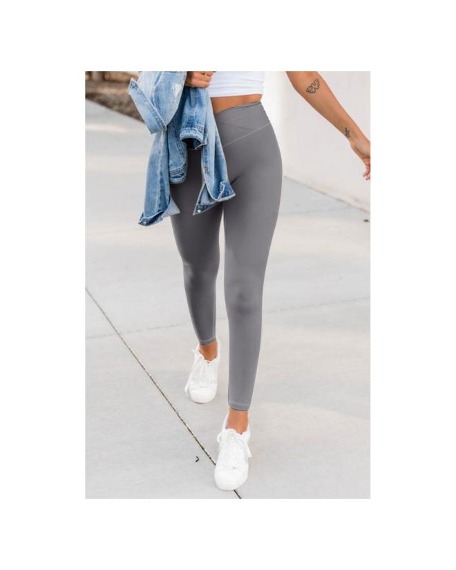 Azura Exchange Arch Waist Sports Yoga Leggings – M