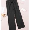 Azura Exchange Front Tie Flared Pants – L