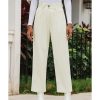 Azura Exchange Corduroy High Waist Straight Leg Pants – 10 US