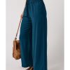 Azura Exchange Drawstring Elastic Waist Wide Leg Pants – L