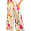 Azura Exchange Color Palette Print Wide Leg Pants – L