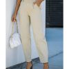 Azura Exchange Solid High Waist Casual Pants – 14 US