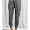 Azura Exchange Drawstring Lounge Jogger Pants with Animal Spots – S