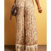 Azura Exchange Boho Floral Patchwork Wide Leg Pants – L