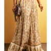 Azura Exchange Boho Floral Patchwork Wide Leg Pants – L