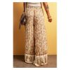 Azura Exchange Boho Floral Patchwork Wide Leg Pants – L