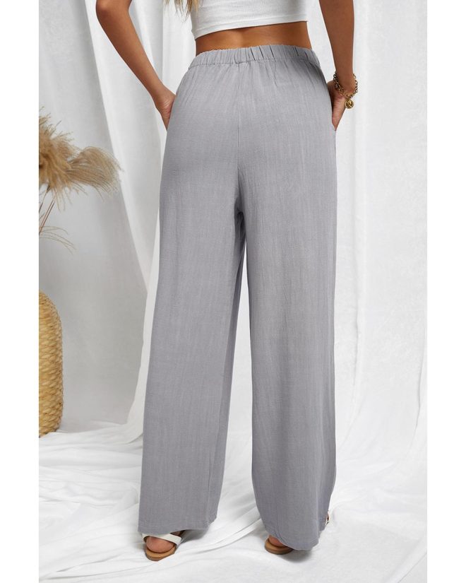 Azura Exchange Drawstring Wide Leg Pants – M