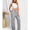 Azura Exchange Drawstring Wide Leg Pants – M