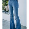 Azura Exchange Distressed Bell Bottom Denim Pants – M