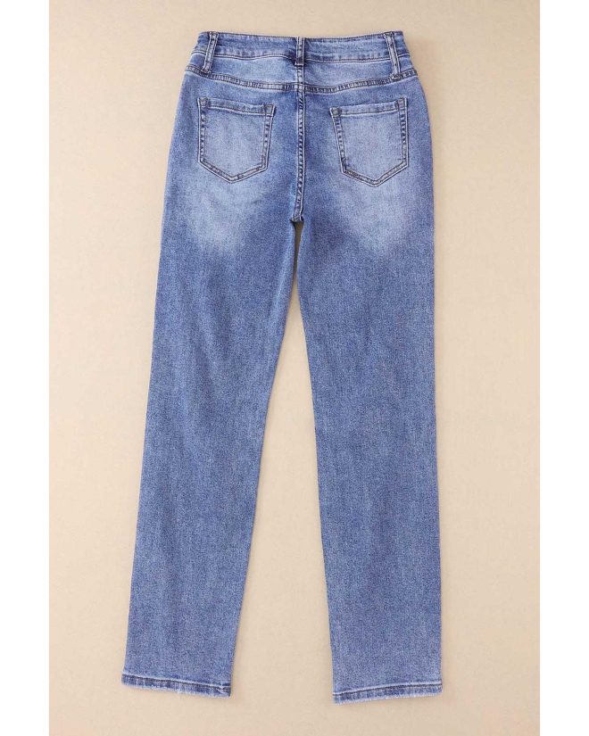 Azura Exchange Destroyed Boyfriend Jeans – 14 US