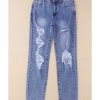 Azura Exchange Destroyed Boyfriend Jeans – 14 US