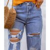 Azura Exchange Destroyed Boyfriend Jeans – 14 US