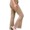 Azura Exchange Khaki High Waist Flare Jeans – 10 US