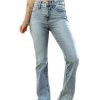 Azura Exchange Ripped Detail Flare Bottom Jeans – 10 US