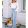 Azura Exchange High Waist Wide Leg Tencel Jeans – 14 US