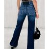 Azura Exchange Elastic Waistband Flare Jeans – 14 US