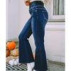 Azura Exchange Elastic Waistband Flare Jeans – 14 US