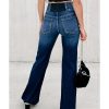 Azura Exchange Elastic Waistband Flare Jeans – 14 US