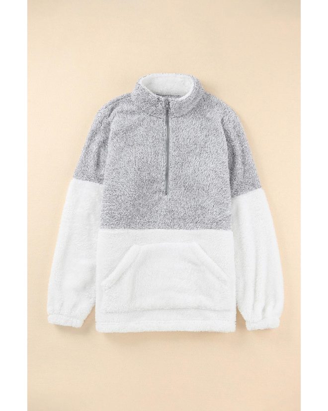 Azura Exchange Oversize Fluffy Fleece Pullover – XL