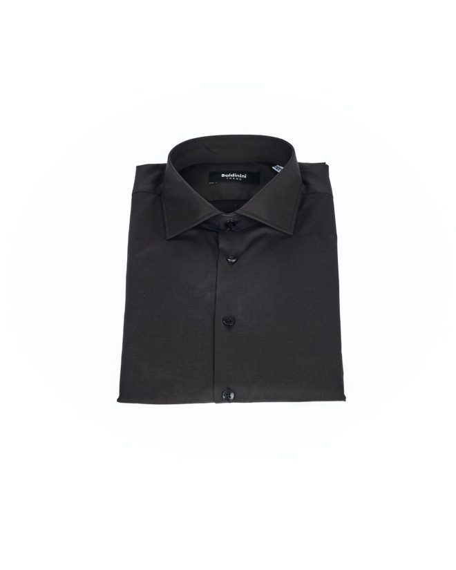 Button-front Slim Fit Shirt with Italian Collar – 40 IT