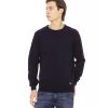 Baldinini Crewneck Sweater with Metal Monogram – L