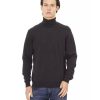 Baldinini Monogram Turtleneck Sweater – L