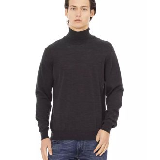 Baldinini Monogram Turtleneck Sweater