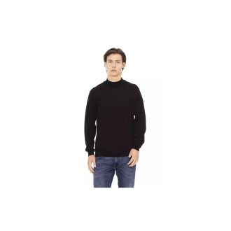 Baldinini Monogram Turtleneck Sweater