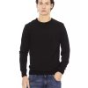 Baldinini Monogram Turtleneck Sweater – L