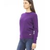 Baldinini Monogram Long Sleeve Sweater – L