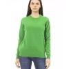 Baldinini Monogram Long Sleeve Crewneck Sweater – M