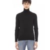 Baldinini Metal Monogram Turtleneck Sweater – M