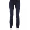 Logoed Button Regular Jeans with Tricolor Insert – W27 US