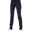 Logoed Button Regular Jeans with Tricolor Insert – W27 US