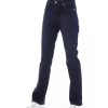 Regular Jeans with Logoed Button and Tricolor Insert – W27 US