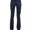 Regular Jeans with Logoed Button and Tricolor Insert – W27 US