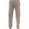 Front Zipper and Button Closure Chino Trousers – 44 IT