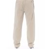 Front Zipper and Button Closure Chino Trousers – 44 IT