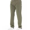 Front Zipper and Button Closure Chino Trousers – 44 IT