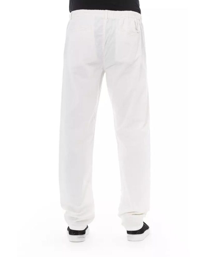 Front Zipper Chino Trousers with Side and Back Pockets – 44 IT